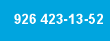 926 423-13-52